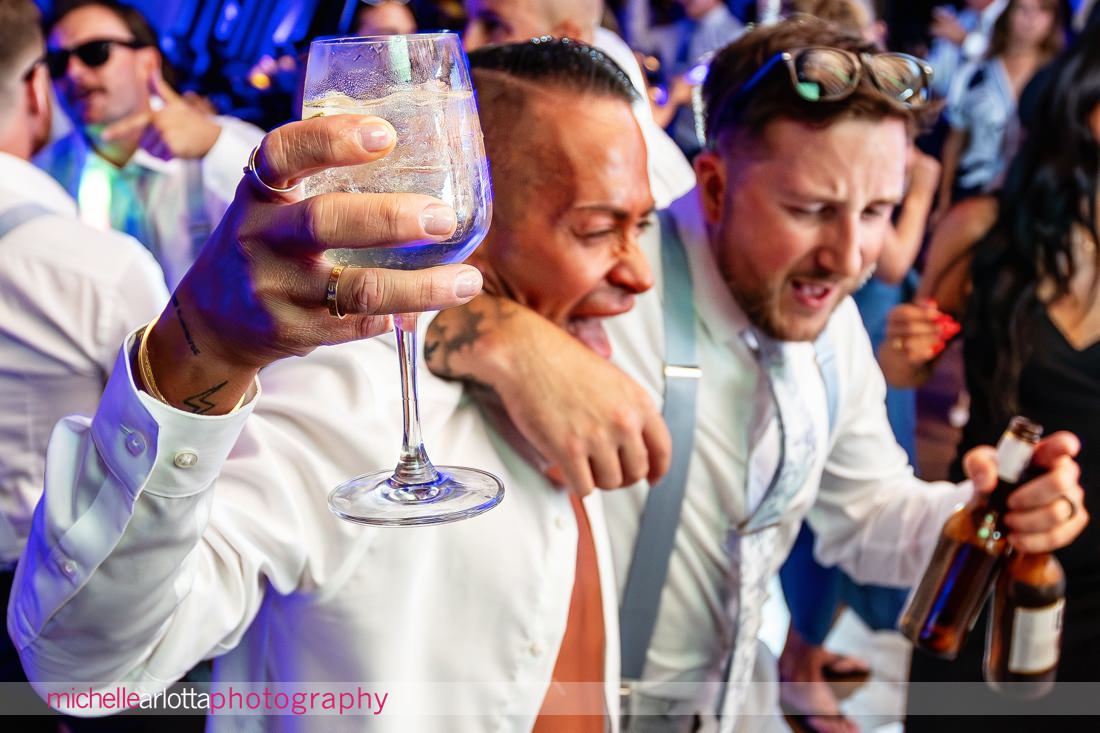 Perona Farms summer wedding reception NJ