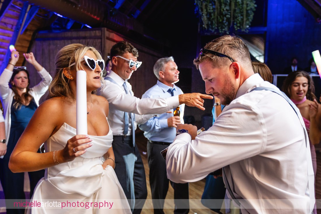 Perona Farms summer wedding reception NJ