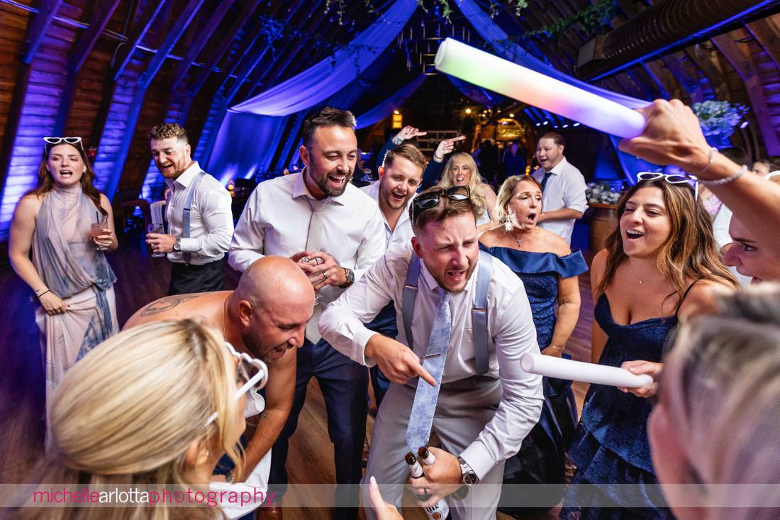 Perona Farms summer wedding reception NJ